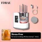 Clean Brushes Fast, No Damage, No Germs